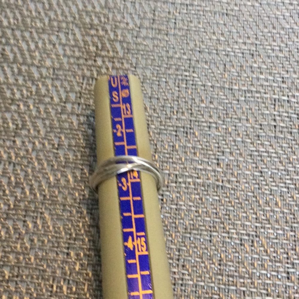 925 Triple Loop Silver Rings - image 3